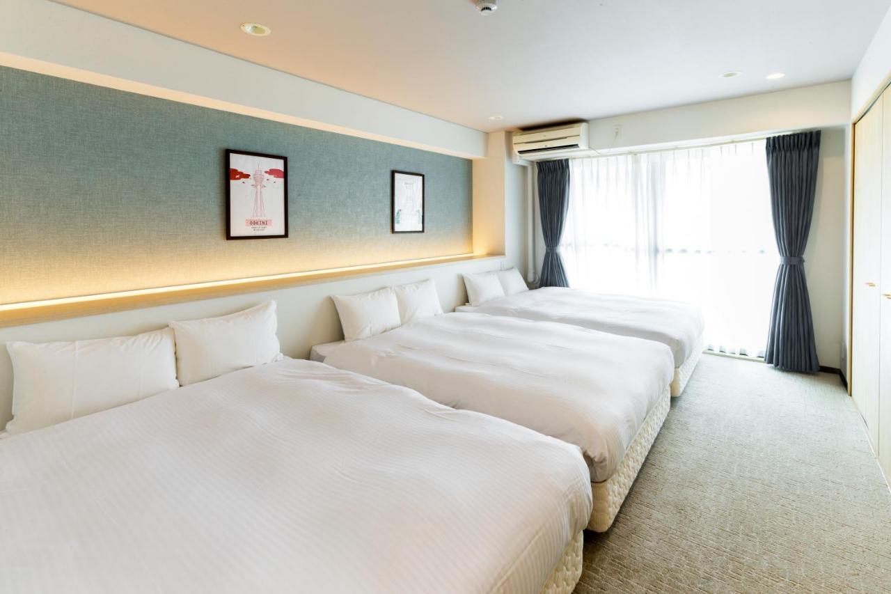 אוסקה Ookini Hotels Nipponbashi Apartment מראה חיצוני תמונה