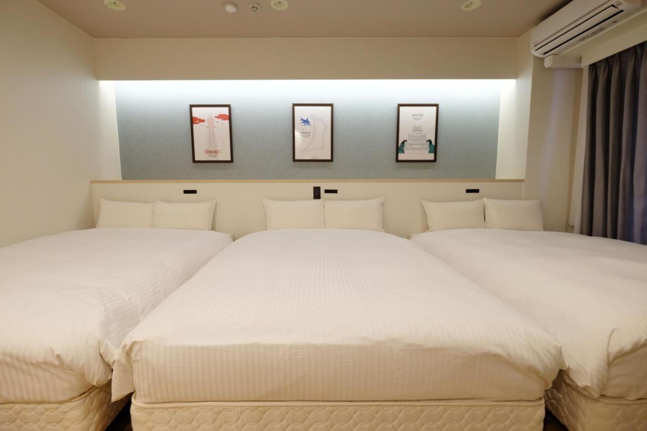 אוסקה Ookini Hotels Nipponbashi Apartment מראה חיצוני תמונה
